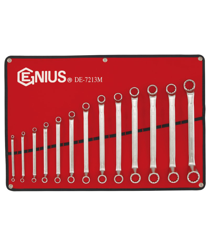 13 Piece Metric Box End Wrench Set