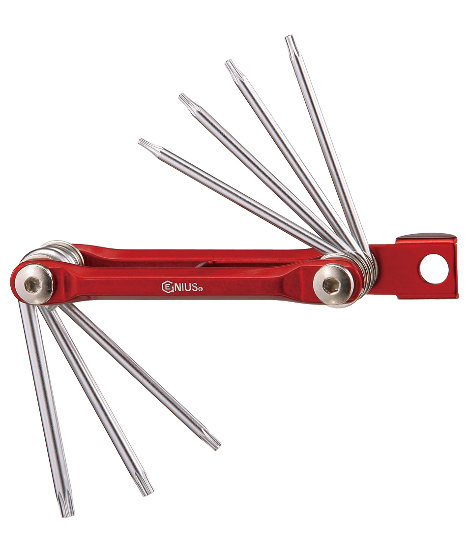 7 Piece Folding Star Key Wrench Set - Genius